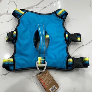 Arcadia Trail Ultimate Safety Dog Harness - Blue Mountain Print - Size XL - NWT